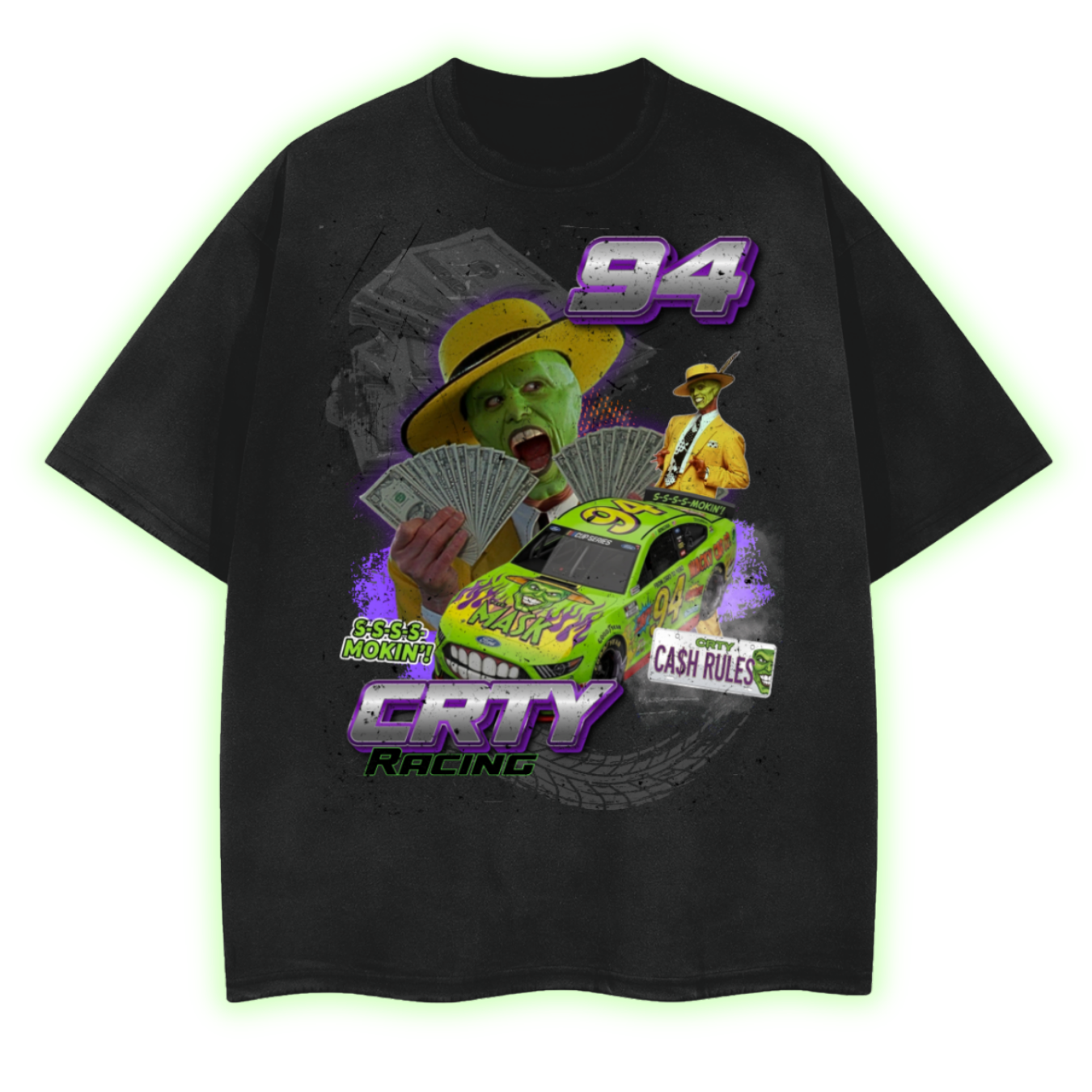 CASH RULES RACING TEE