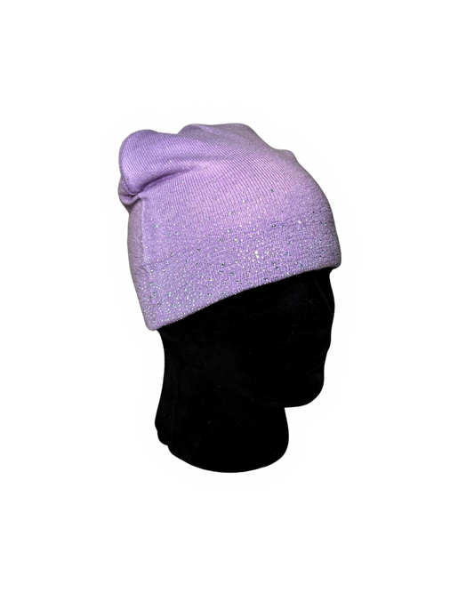 "LUX" BEANIE (LILAC)