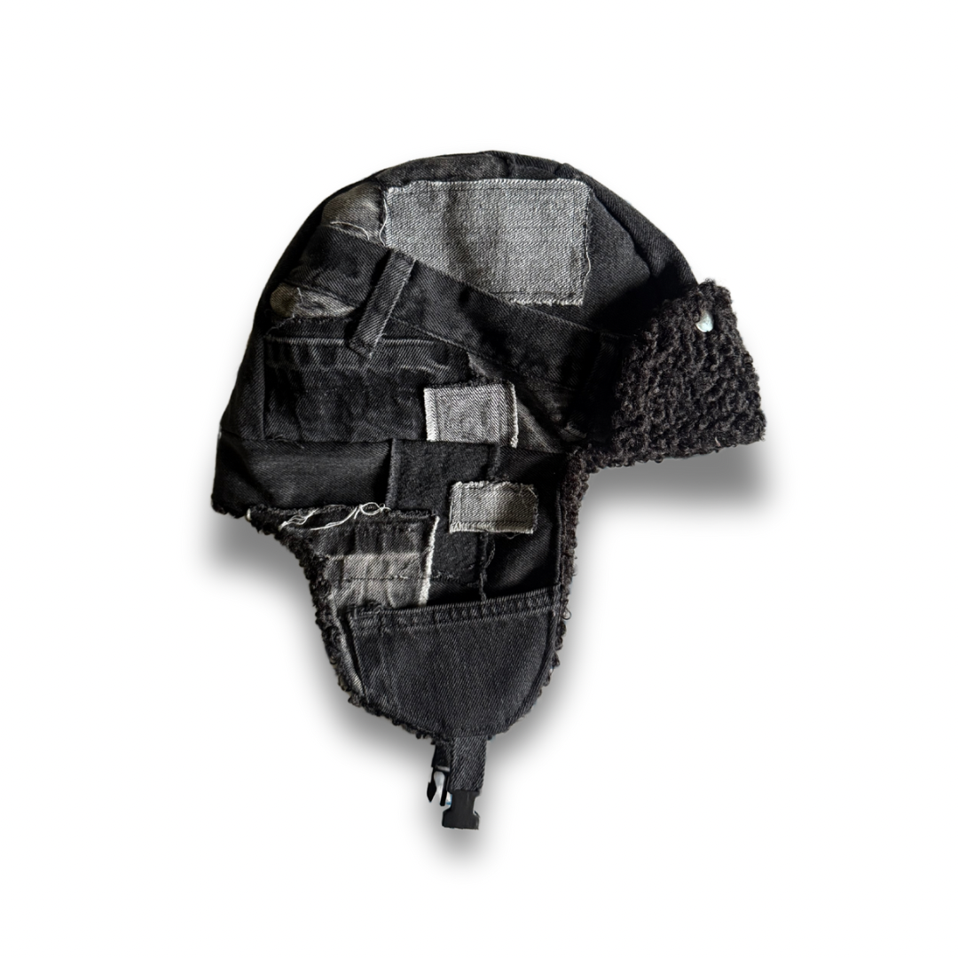 DENIM TRAPPER HAT