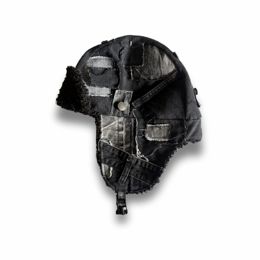 DENIM TRAPPER HAT