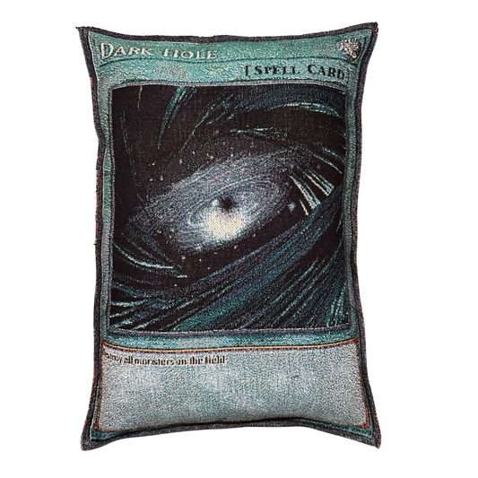 DARK HOLE JUMBO CARD PILLOW
