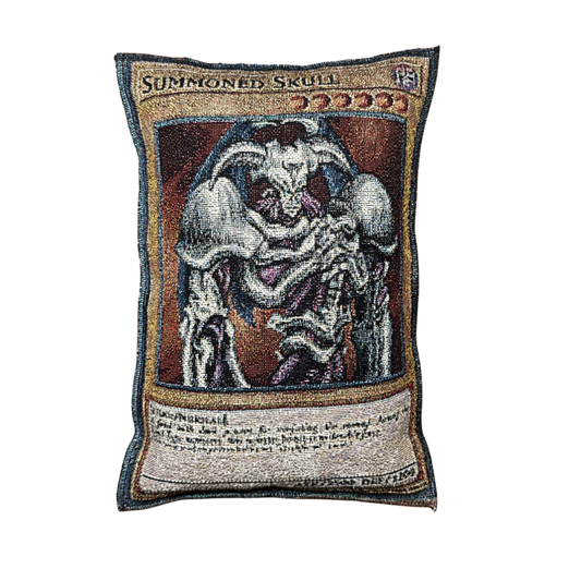 SUMMONED SKULL CARD PILLOW
