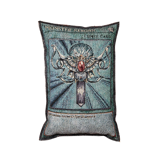 MONSTER REBORN CARD PILLOW