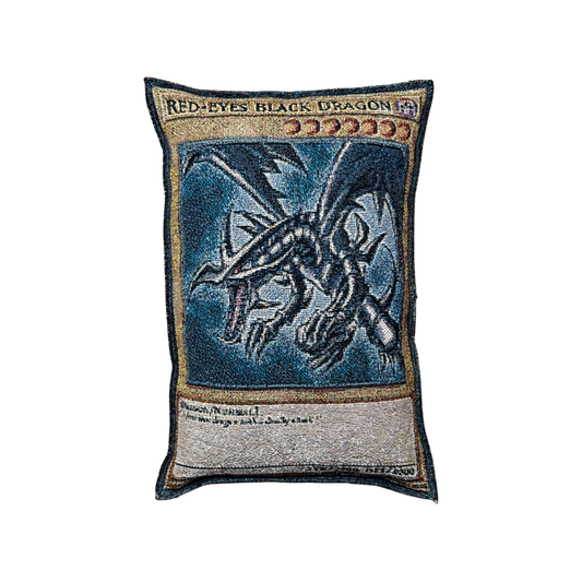 RED EYES CARD PILLOW