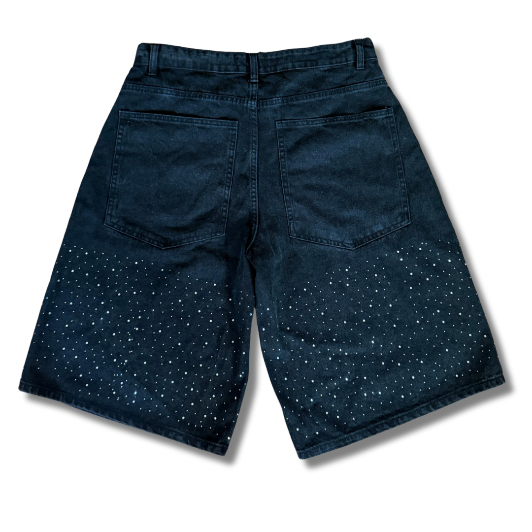 GRAFFITI JORTS (BLACK)