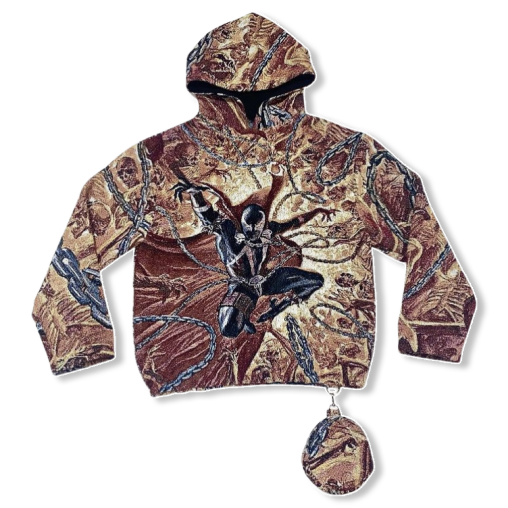 SPAWN WOVEN HOODIE LAB CARTY