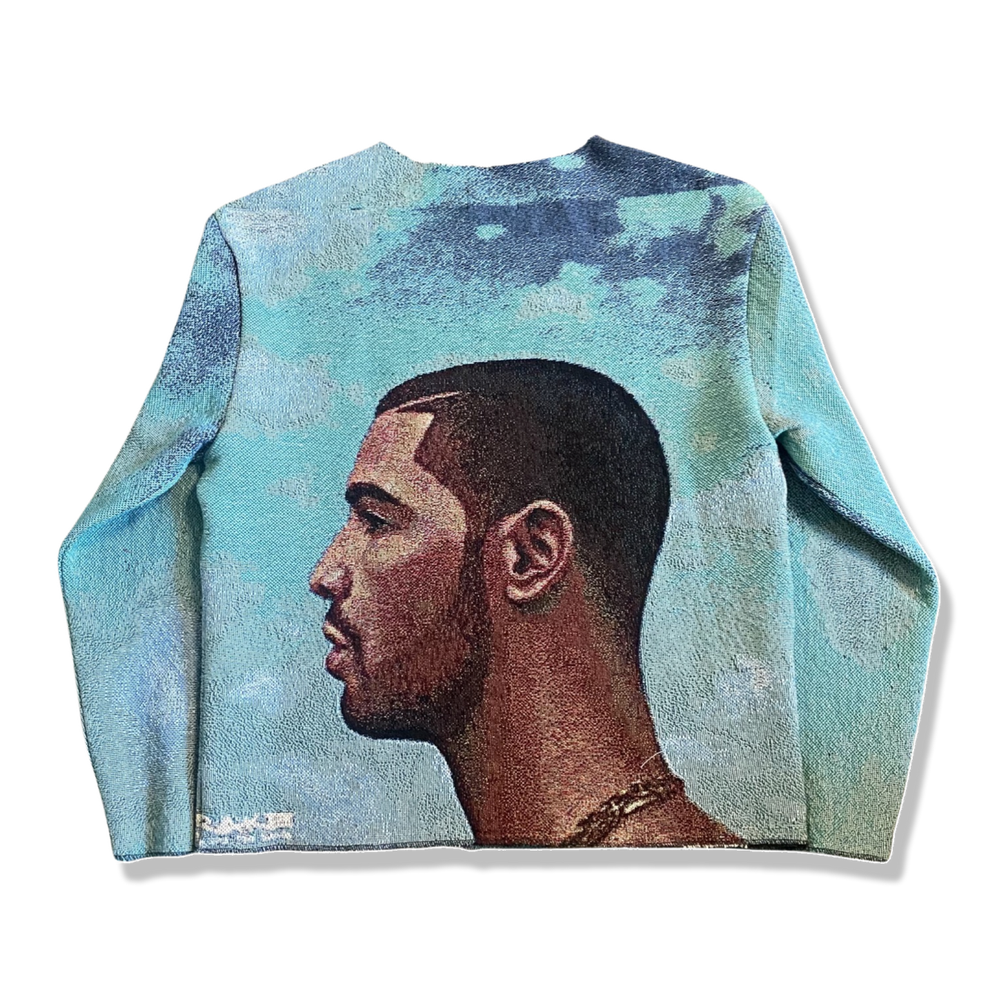 “NWTS” WOVEN CREWNECK