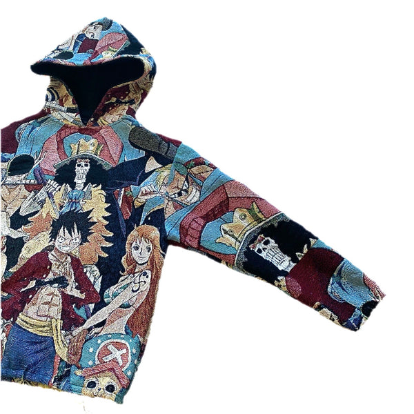 “ONE PIECE” WOVEN HOODIE