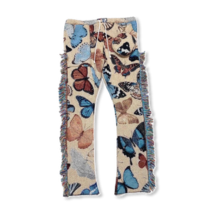 “BUTTERFLY SZN” WOVEN FLARES 🦋