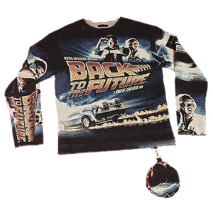 “BACK TO THE FUTURE” WOVEN CREWNECK 🤖