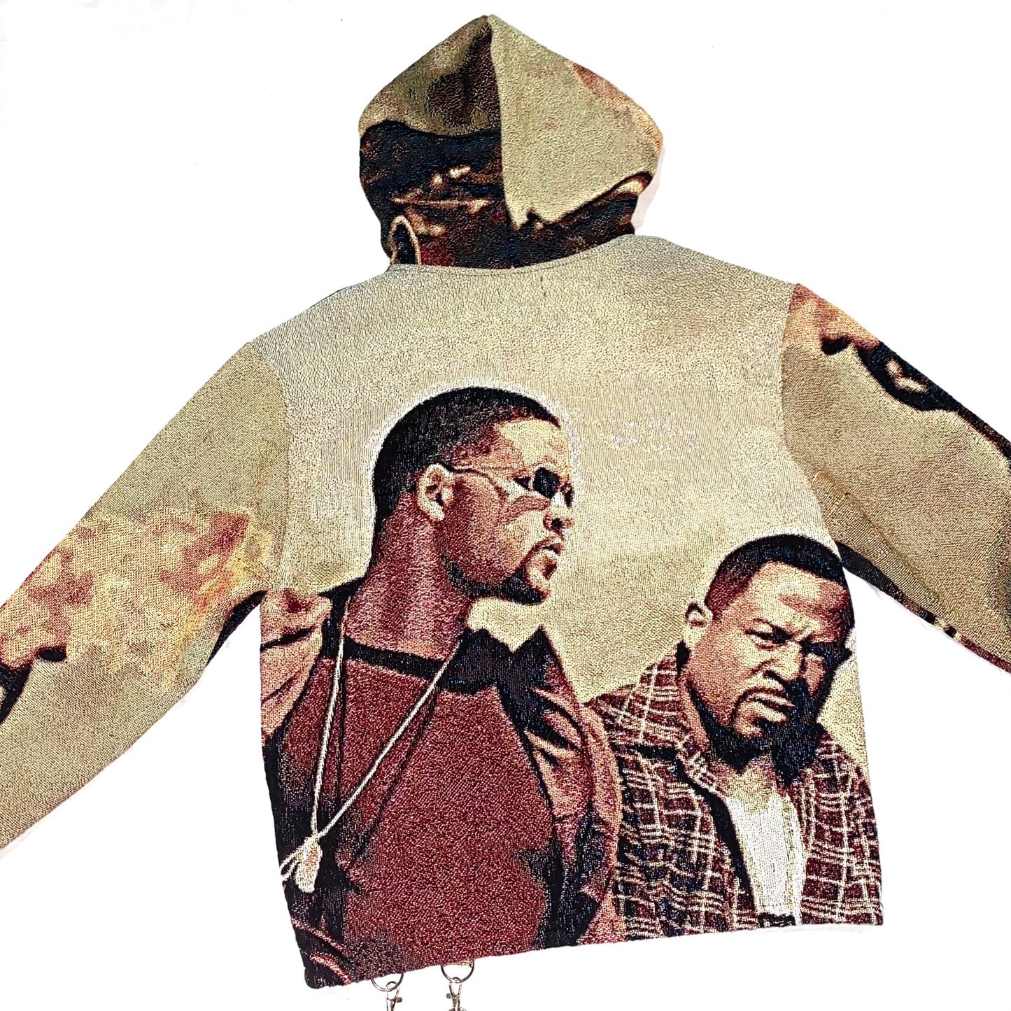 “BAD BOYS” WOVEN HOODIE