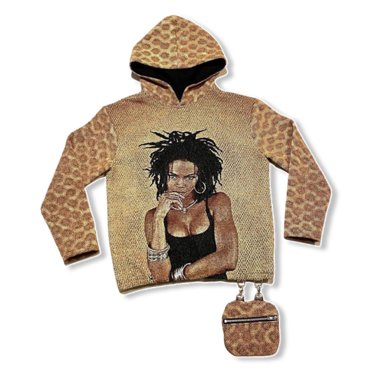 LAURYN HILL WOVEN HOODIE ✨