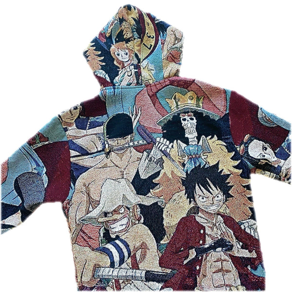“ONE PIECE” WOVEN HOODIE