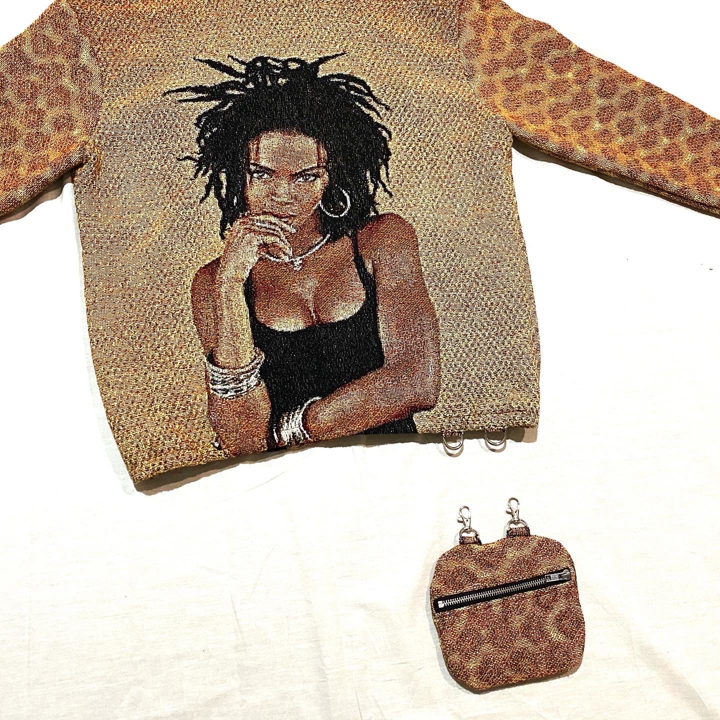 LAURYN HILL WOVEN HOODIE ✨