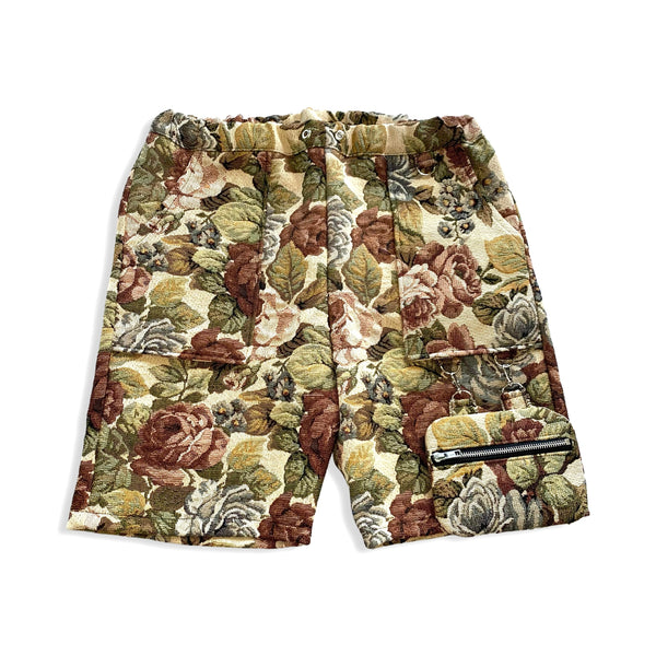 “FLORAL” WOVEN SHORTS