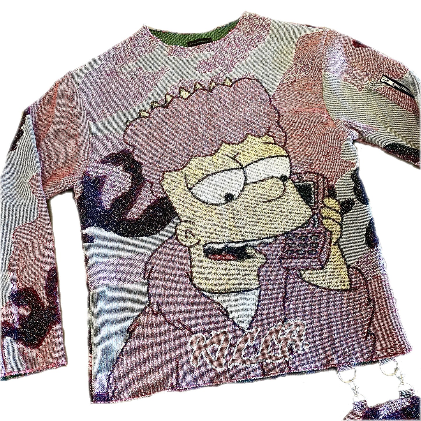 “KILLA BART” WOVEN CREWNECK✨