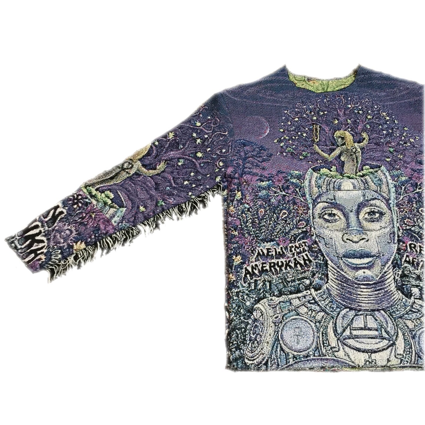 “RETURN OF THE ANKH” WOVEN CREWNECK 💜