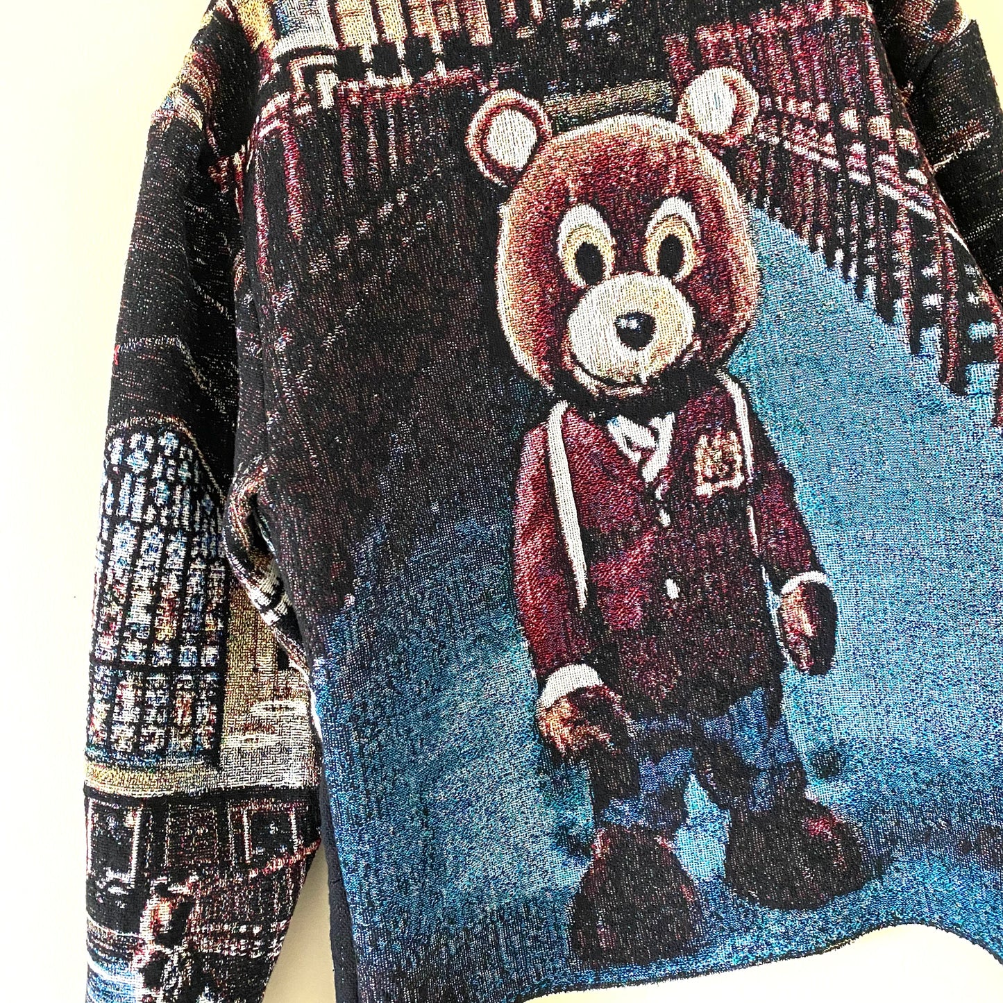 ‘YE’ WOVEN CREWNECK🐻✨