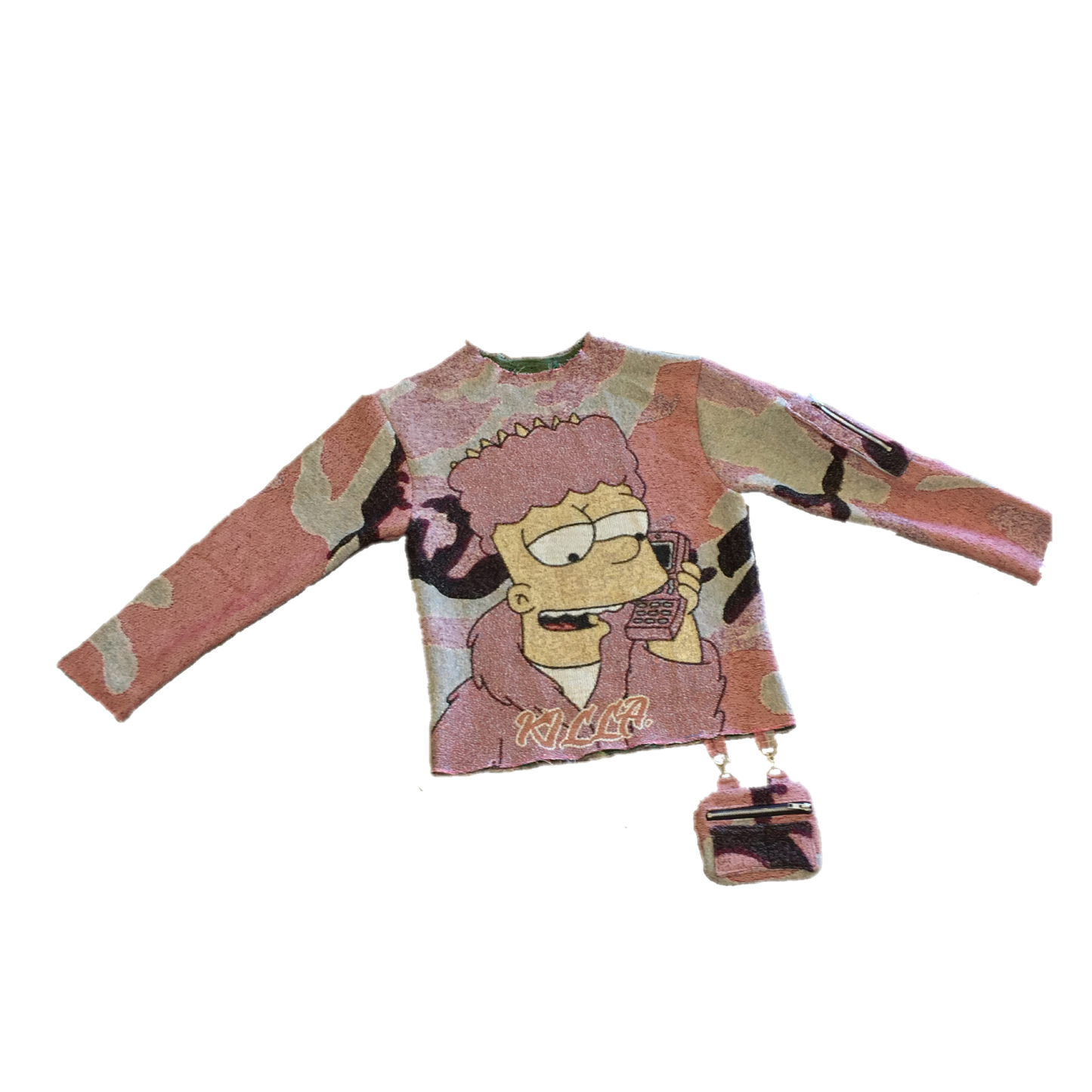 “KILLA BART” WOVEN CREWNECK✨